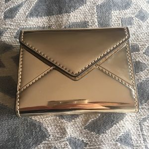 Rebecca Minkoff Gold Envelope Wallet